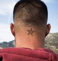 étoile Spirale Tattoo