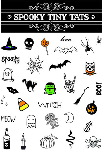 Horror Tattoo Flash Printable Design SVG PNG for Cricut Adobe - Etsy