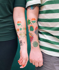 Four Leaf Clover Bracelet Tattoo