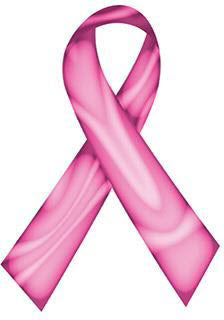 Swirl Pink Awareness Ribbon Tattoo