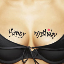 Tatuaggio Tatatoos Happy Birthday