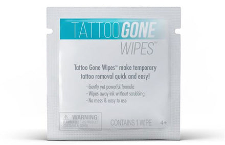 Tattoo Gone™ Temporary Tattoo Remover Wipes