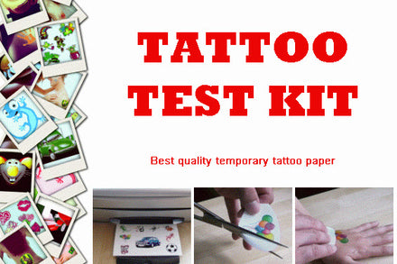 Kit de Teste de Tatuagem Grande - Impressora a Laser