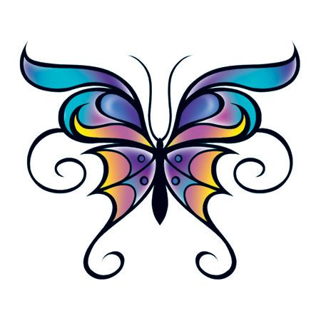 Magische Schmetterling Tattoo