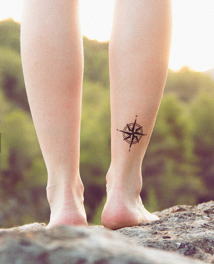 Amazon.com : Large Temporary Tattoos for Women 10 Sheets of Realistic Compass  Tattoos for Girls Semi Permanent Sleeve Tattoos Waterproof Fake Tattoo  Stikers include God of War, God of Death, Arrow :