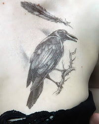 Tatuagem O Corvo