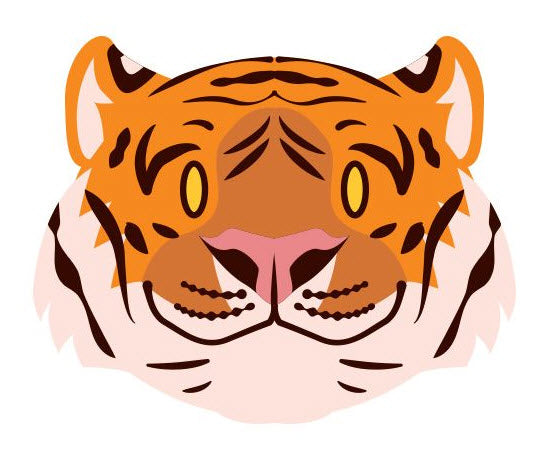 Tigergesicht Tattoo