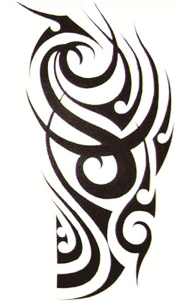 Stoere Tribal Tattoo Sleeve