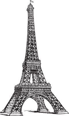 Eiffeltoren Tattoo