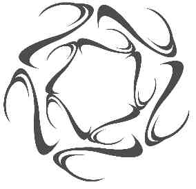 Tribal Cirkelzaag Tattoo