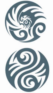 Tribal Cirkels Tattoo
