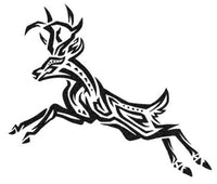 Tribal Deer Tattoo