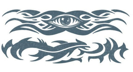 Occhio Tribale - Tribale Ragazzo Duro - Tinsley Transfers (2 Tat