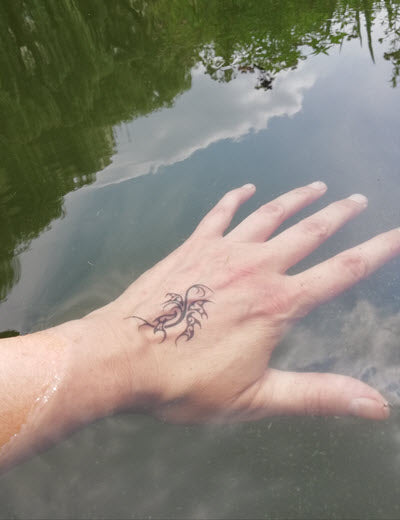 Tatuagem Tribal Inspiraçã Flutuante