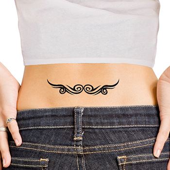 Temporary Tattoo Factory Tramp Stamp Lower Back Tattoos for Women - Long  Lasting, Realistic Fake Adult Temporary Tattoos for Woman's Hip, Lower Back,  Thigh, Arm Beautiful Fantasy : Amazon.com.au: Beauty