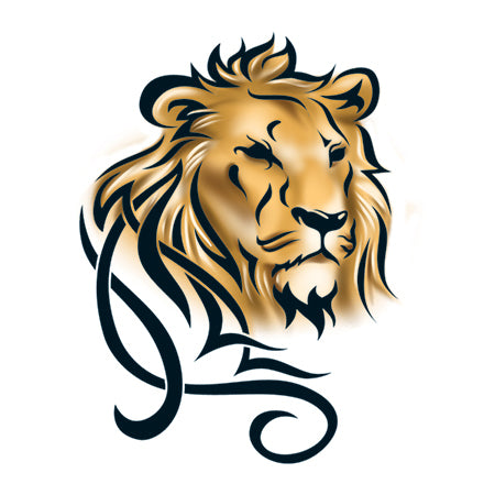 Tribal Tattoo Design Vector PNG Images, Tribal Lion Tattoo Design, Lion  King Clipart, Abstract, Animal PNG Image For Free Download