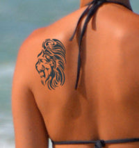 Tatuagem Tribal Leã