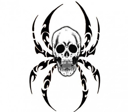Tattoo artist Spider Polynesia Illustration, spider, logo, insects png |  PNGEgg