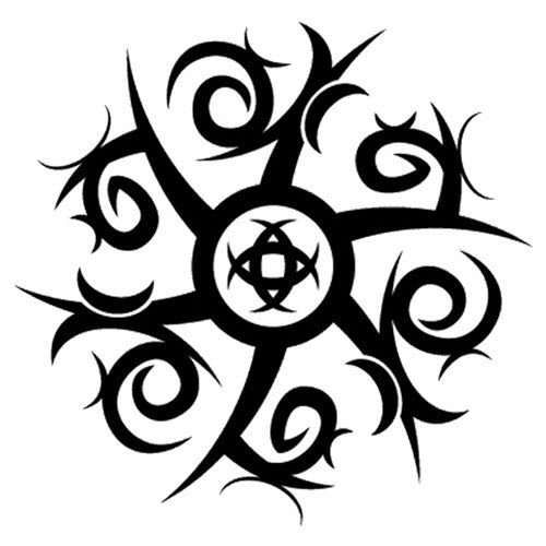 Tribal Spiral Tattoo