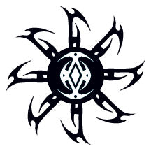 Tribal Stinger Blade Tattoo