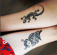 Tribal Gecko Tattoo