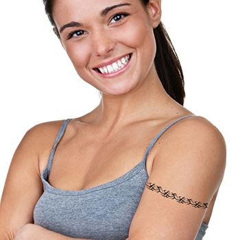Tribalistic Armband Tattoo
