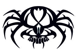 Araignée Tribaliste Tattoo