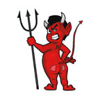 Trident Devil Tattoo