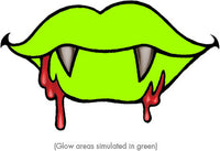 Lèvres Vampire Tattoo UV