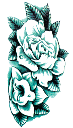 Vintage Roses Tattoo Sleeve