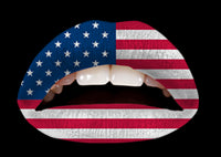 American Flag Violent Lips
