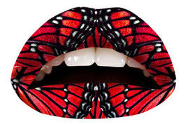 Red Snake Violent Lips