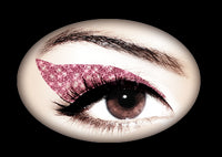Pink Glitteratti Violent Eyes (8 Eye Tattoos)