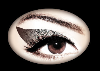 Smokey Metal Glitteratti Violent Eyes (8 Eye Tattoos)