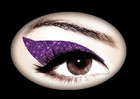 Violet Glitteratti Violent Eyes (8 Eye Tattoos)