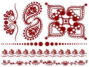Tatuajes De Henna Caprichosos
