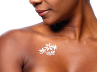 White Temporary Tattoo Spray + 3 Stencils