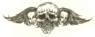 Cráneo Alado De Las Mujeres Tatuaje