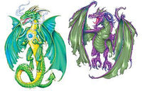 Xiuhcoatl Dragons Tattoos