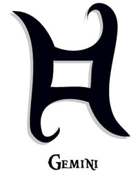 Zodiac "Gemini" Tattoo