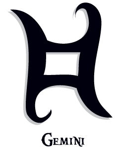 Tatuaggio Zodiaco "Gemini"