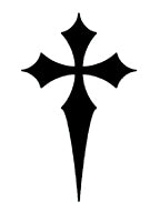 Schwarzes Kreuz Tattoo